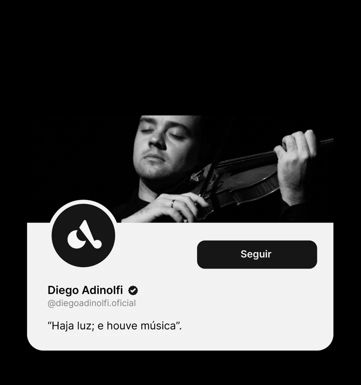 Materiais de mídia da marca Diego Adinolfi